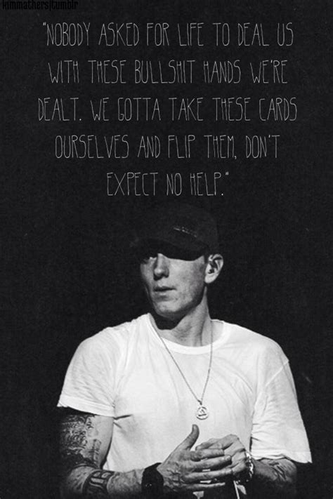 Eminem quote from "Beautiful" | Eminem quotes, Eminem lyrics, Eminem