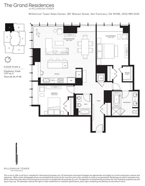 Millennium Tower Sf Floor Plans - floorplans.click