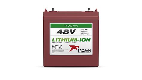 Trojan Lithium Ion 48V Golf Cart Battery GC2-48-G - Eastern Carts