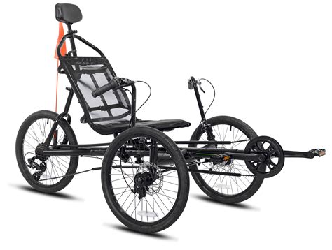 Kent 20" Cavalier Recumbent 3-Wheel Bike / Trike, Black - Walmart.com