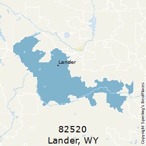 Lander (zip 82520), WY