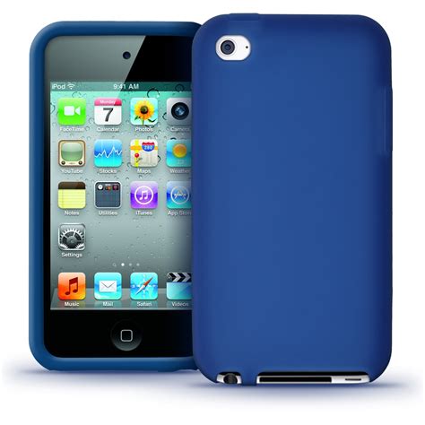 Blue Silicone Skin Case for Apple iPod Touch 4th Gen 4G 8/32/64GB iTouch Cover | eBay
