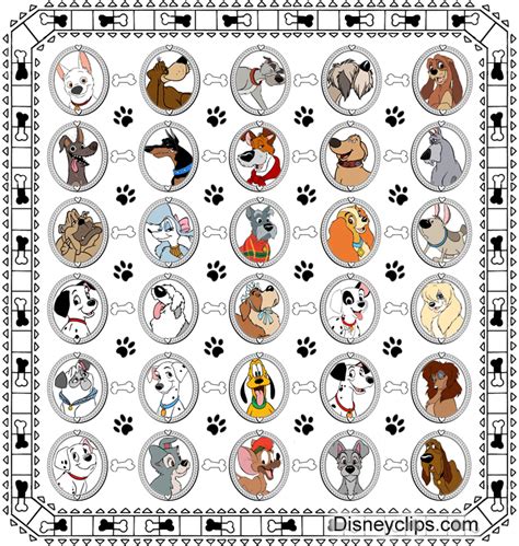 The Definitive Disney Dogs List: Bow Wow! #disney, #disneydogs, #101dalmatians, #ladyandthetramp ...