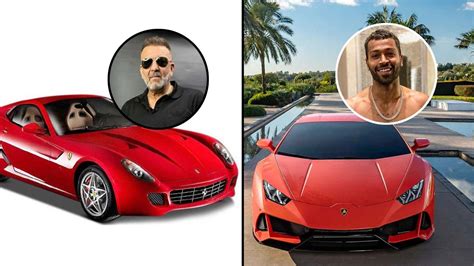 Hardik Pandya's Lamborghini to Sanjay Dutt's Ferrari, 8 superfast ...