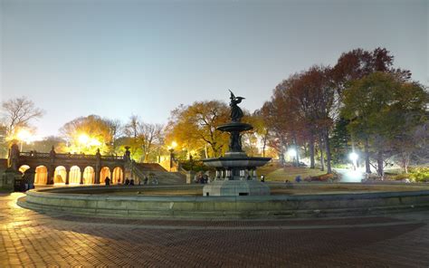 Download Tree Park Central New York Man Made Fountain HD Wallpaper by Seanny PKY