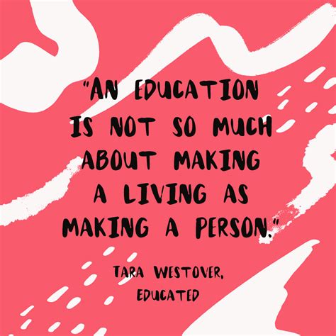 Tara Westover Quote About Education