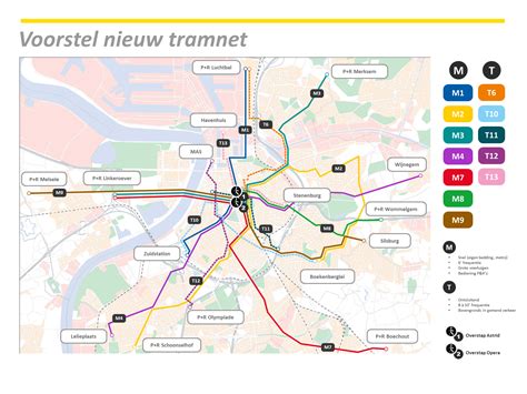 Plan voor tram- en busnet in Antwerpen: meer inzet op grote ... (Antwerpen) - Gazet van Antwerpen