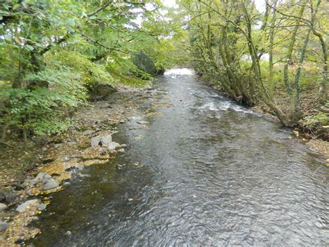 The Rhymney River, near Glyn-Rhymney © John Lord :: Geograph Britain and Ireland