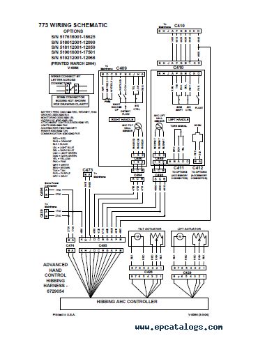 Bobcat 773 Parts Diagram