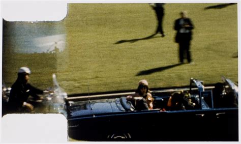 [Still from 8mm home movie of assassination of President John F. Kennedy, Dallas ...