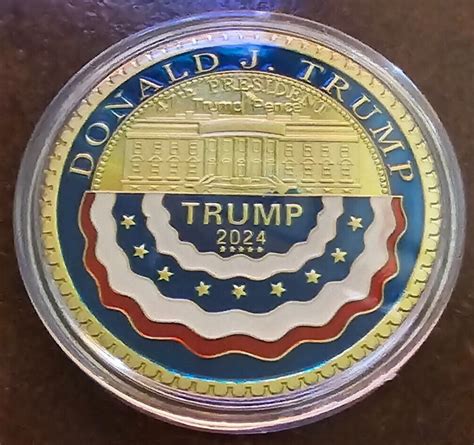 Rare 2020 US Donald Trump Coin Keep America Great - Golden | eBay