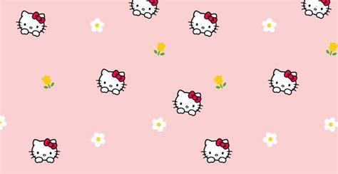 20 Cute Hello Kitty Wallpaper Ideas : Light Pink Background for PC ...