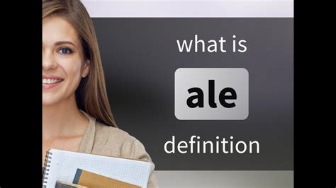 Ale — what is ALE meaning - YouTube