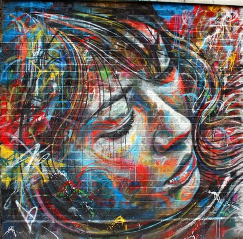 Walking on the moon: Street art - David Walker