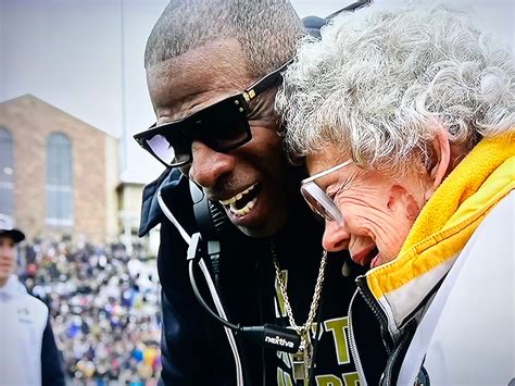 Coach Prime and 99 year-old fan share key lessons for lifelong success ...