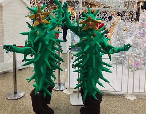 Human Christmas Trees | Interactive Christmas Trees | Big Foot Events