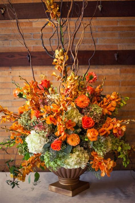 Design & Décor Details | Fall floral arrangements, Flower arrangement designs, Thanksgiving floral