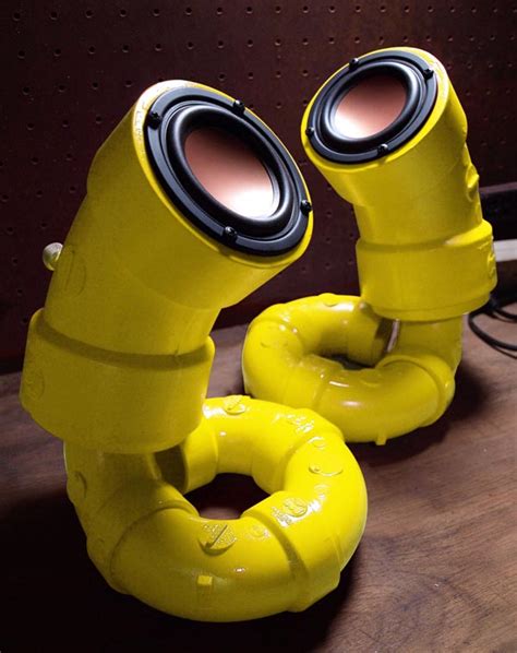 Handmade PVC Pipes Speakers | Gadgetsin