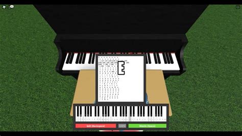 RUSH E easy ROBLOX Piano tutorial - YouTube