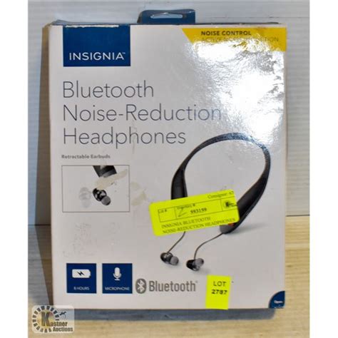 INSIGNIA BLUETOOTH NOISE-REDUCTION HEADPHONES