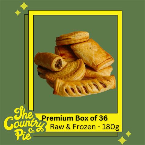 Prime Steak Premium Pies 180g – Box 36’s – Tjoppers / County Pies