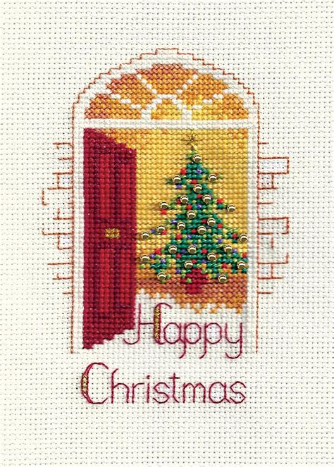 Cross Stitch Christmas Card Kit by Bothy Threads Warm - Etsy UK | Christmas cross stitch ...