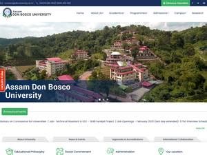 Assam Don Bosco University Ranking