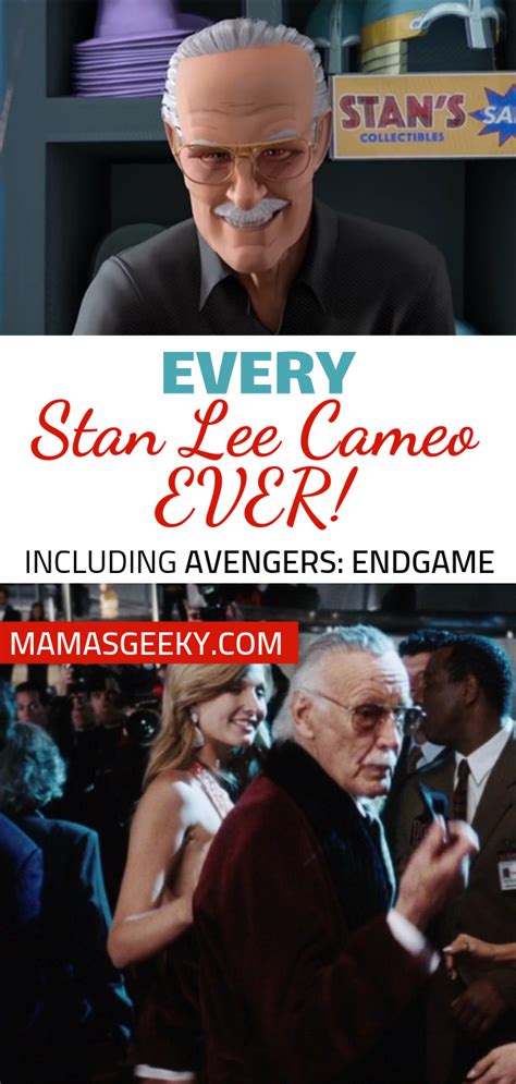 A List of Stan Lee's Cameos in the MCU - Including Avengers: Endgame