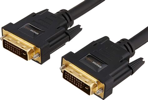 Amazon.com: Amazon Basics DVI to DVI Monitor Cable - 15 Feet (4.6 ...