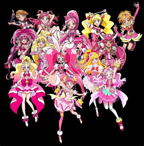 All Pink Precure Giant Group Transformation by Volcano2002 on DeviantArt