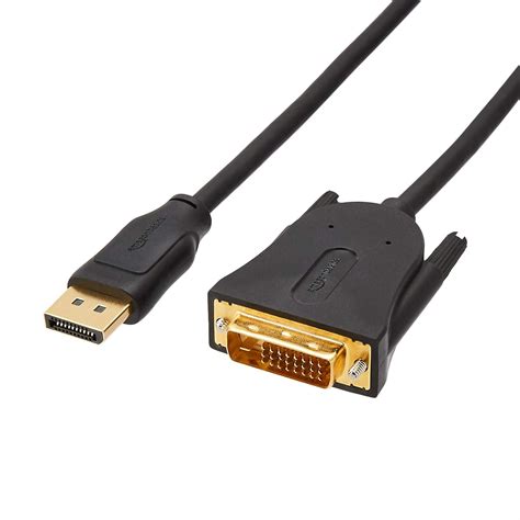 Amazon.in: Buy AmazonBasics DisplayPort to DVI Cable - 6 Feet (Black ...