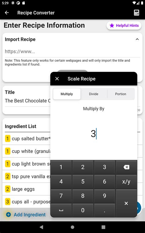 Recipe Calculator:Amazon.com:Appstore for Android