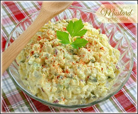 Old-Fashioned Mustard Potato Salad - Wildflour's Cottage Kitchen