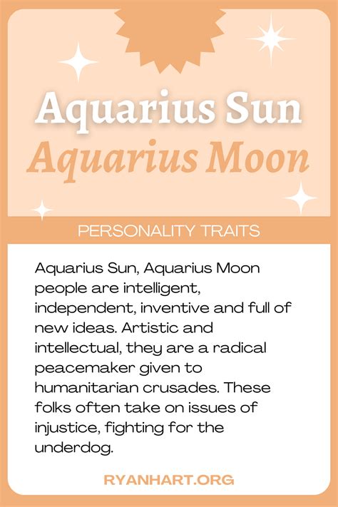 M Aquarius Personality Traits