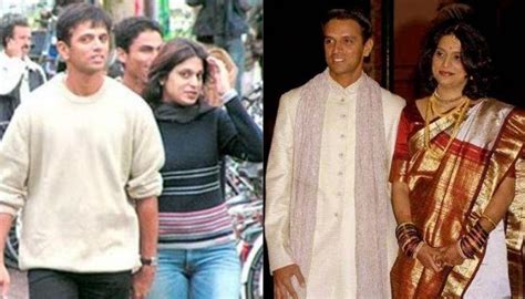 Dravid And His Wife