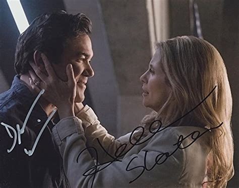 HELEN SLATER and DEAN CAIN as Eliza and Jeremiah Danvers - Supergirl GENUINE AUTOGRAPHS