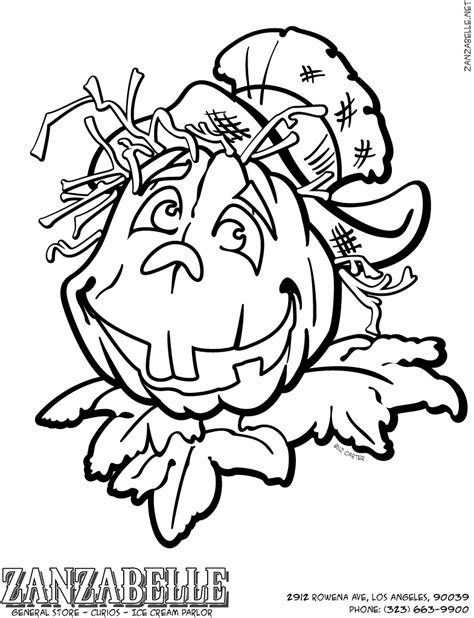 Pumpkin Coloring Pages Collection 2010