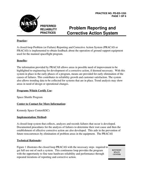 Corrective Action Report - 17+ Examples, Format, Pdf