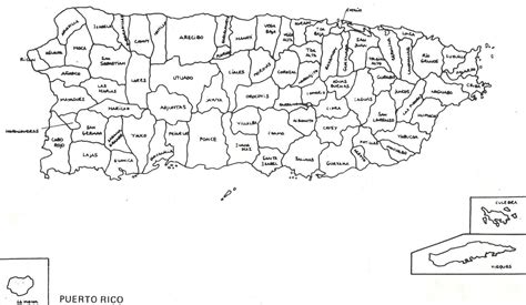 Municipios Mapa De Puerto Rico Para Imprimir 203708 Mapa De Puerto Rico ...