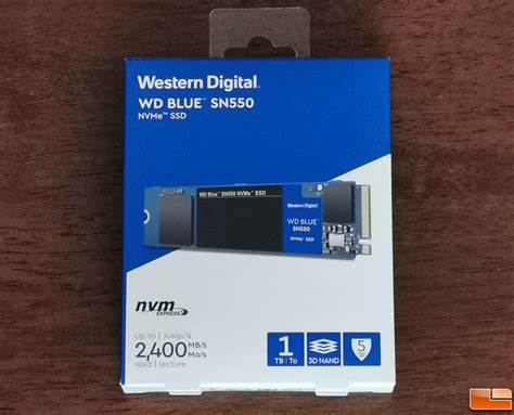 WD Blue SN550 1TB NVMe SDD Review - Legit Reviews