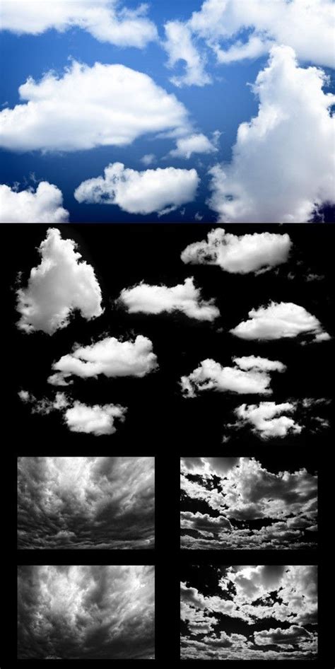 Clouds Brush Pack 1 | Clouds, Photoshop brushes, Brush