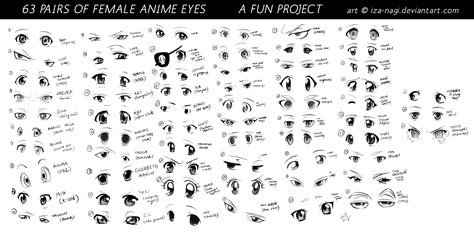 Iza-nagi on DeviantArt | Female anime eyes, Anime eyes, Female anime