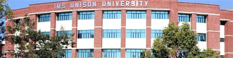 IMS Unison University - [IUU], Dehradun Courses & Fees 2024-2025