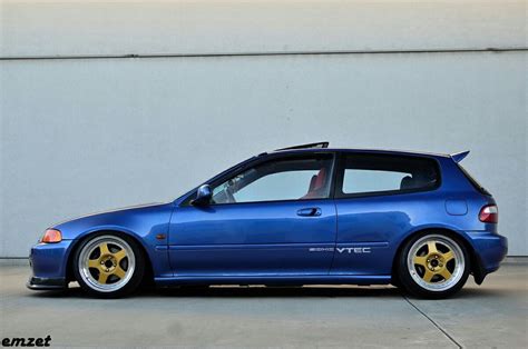 Clean Blue EG Hatch Jdm Honda, Honda Cars, Honda Civic 1995, Carros ...