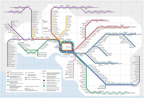 Transit Maps: Official Map: Victorian Train Network, Australia, 2017