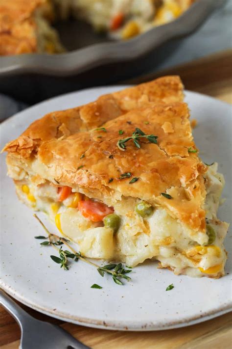 Homemade Chicken Pot Pie (With Puff Pastry!) - Spend With Pennies Easy ...