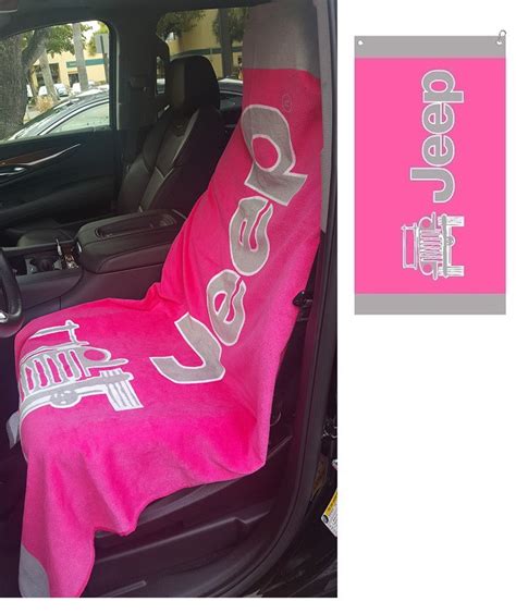 Towel 2 Go Seat Cover with Jeep Logo