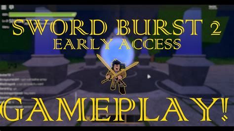 Swordburst 2: SWORD BURST 2 GAMEPLAY (Early Access)!! | Roblox - YouTube