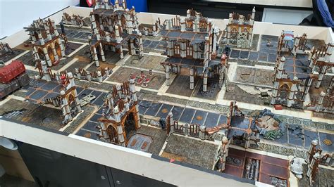 my Sector Imperialis table : Warhammer40k