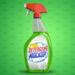 Detergent Spray PSD Mockup - Smashmockup